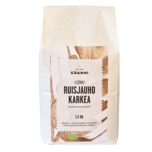 Ruisjauho karkea luomu - 1,5kg