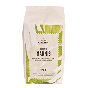 Mannis Mannapuurojauho luomu - 0,75kg