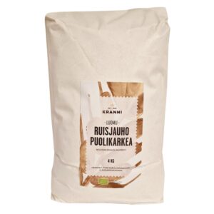 Ruisjauho puolikarkea luomu - 4kg