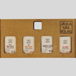Jävla Sås Bolag 4 x sås pack kesään ja grillaukseen