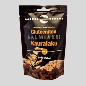 Lakumesta Gluteeniton ja vegaaninen salmiakki kauralaku 100 g