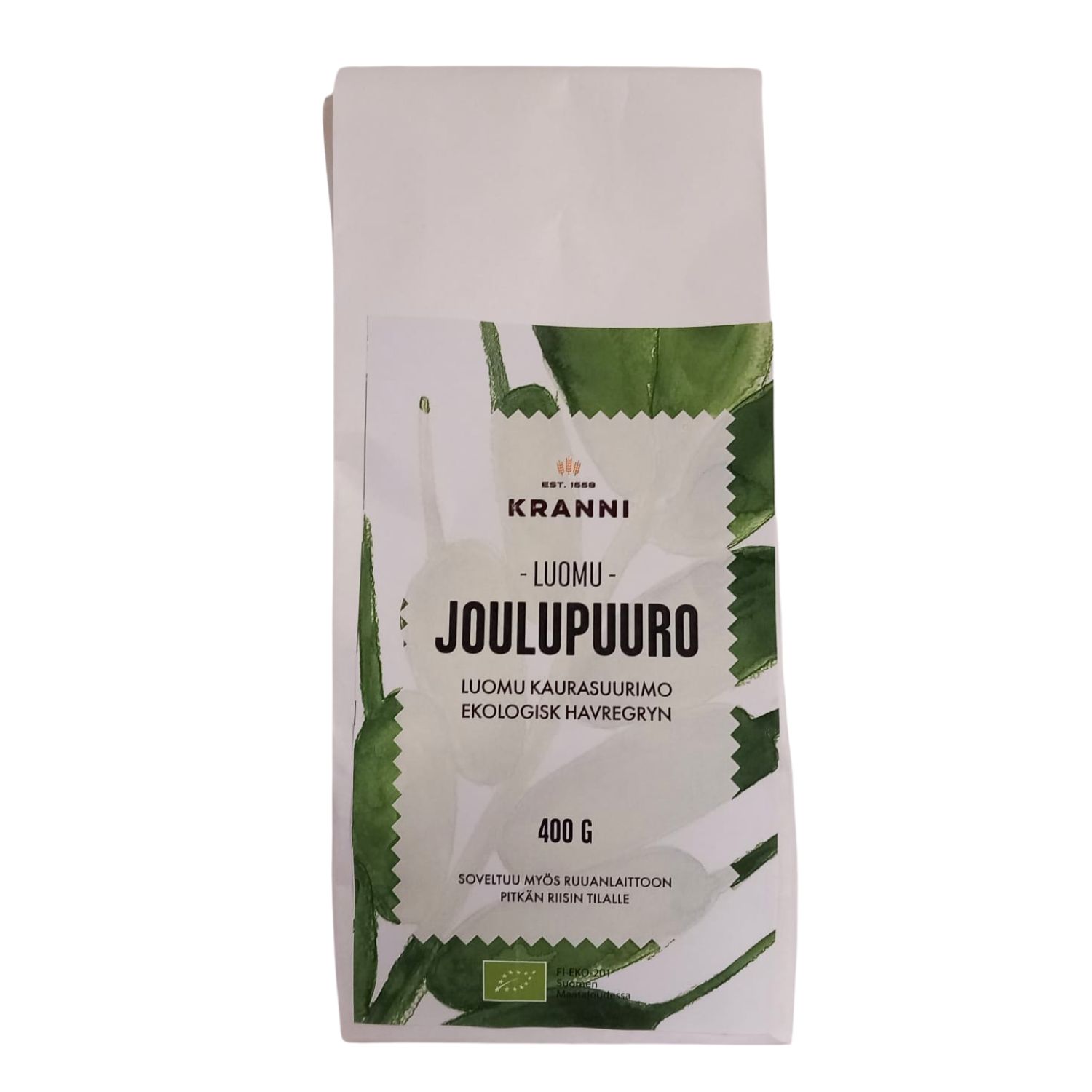 ALE: Joulupuuro kaurasuurimosta luomu – 400 g – ALE: 50 %