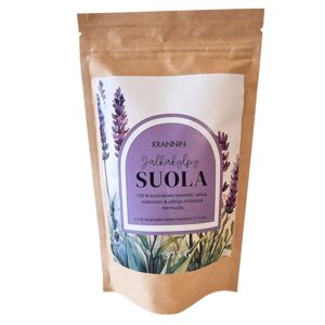 Krannin jalkakylpysuola 375 g - laventeli, salvia & nokkonen